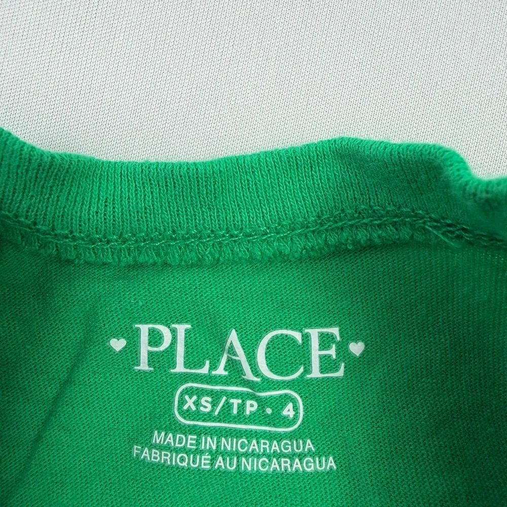 Children’s‎ Place St. Patrick’s Day Green 'Made of Rainbows' Kids T-Shirt